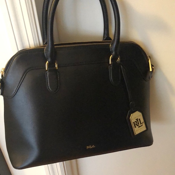 ralph lauren dome satchel